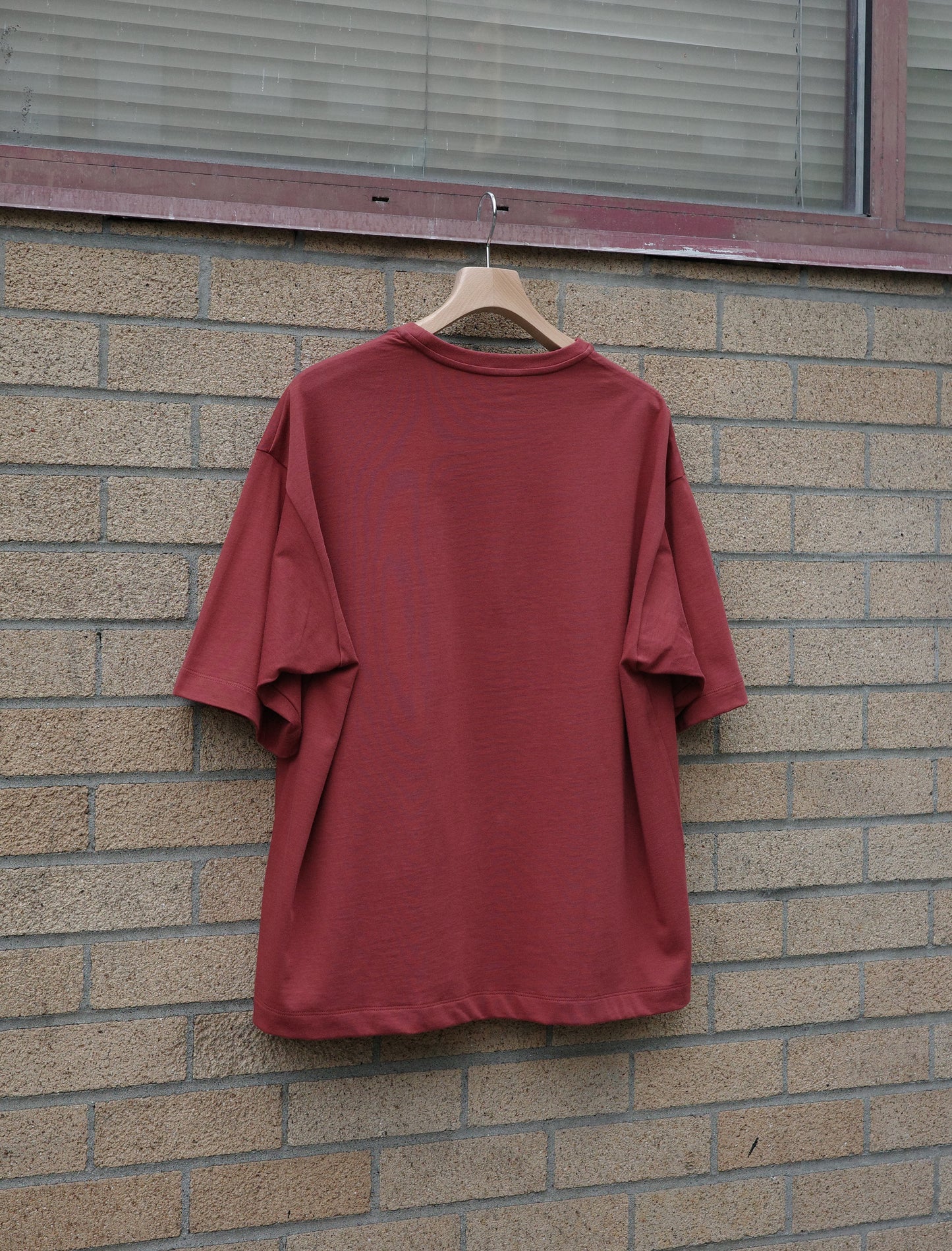 YLEVE Organic Cotton Bio Loose T-Shirt - Terracotta