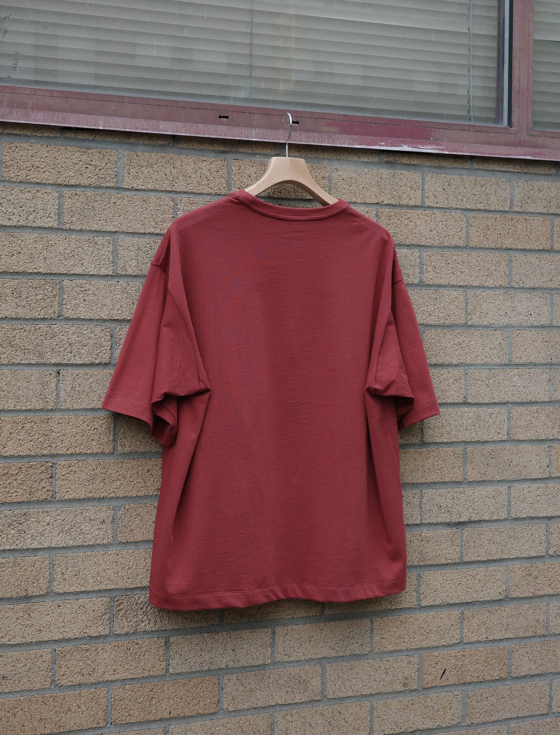 YLEVE Organic Cotton Bio Loose T-Shirt - Terracotta